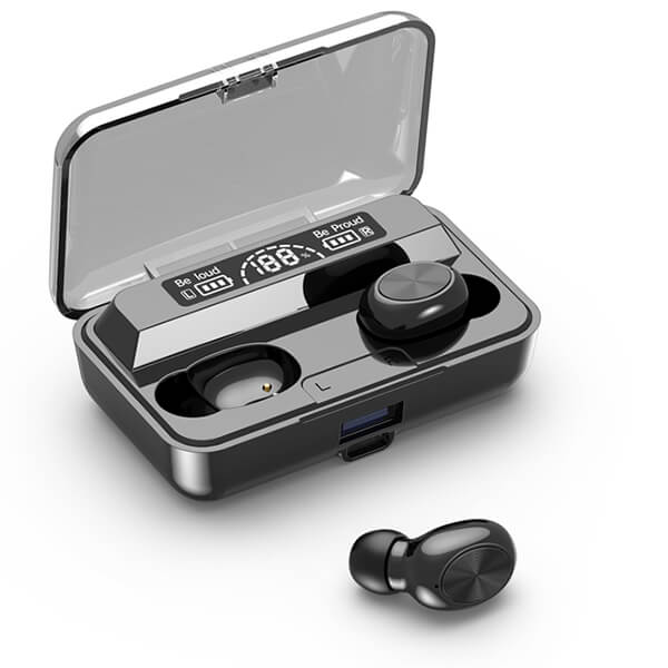 Bluetooth ακουστικά ZTX G30 - Black Ανδρικά -> Bluetooth Ακουστικά