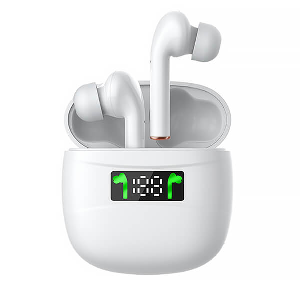 Bluetooth ακουστικά ZTX J3 Pro White - True Wireless Stereo Ανδρικά -> Bluetooth Ακουστικά
