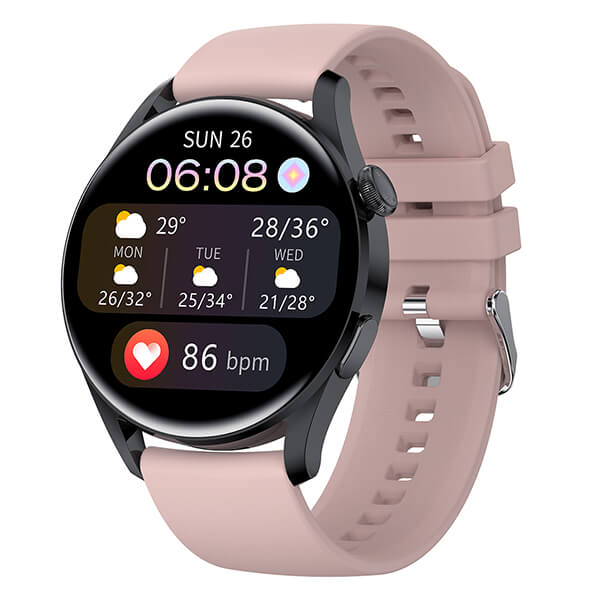 Smartwatch Bakeey T33S - Pink Γυναικεία  -> Γυναικεία Ρολόγια -> Ρολόγια Smartwatch