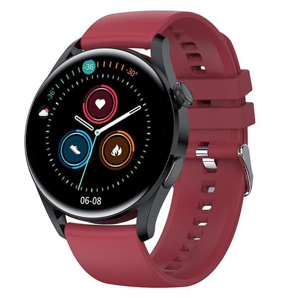 Smartwatch Bakeey T33S - Red Γυναικεία  -> Γυναικεία Ρολόγια -> Ρολόγια Smartwatch