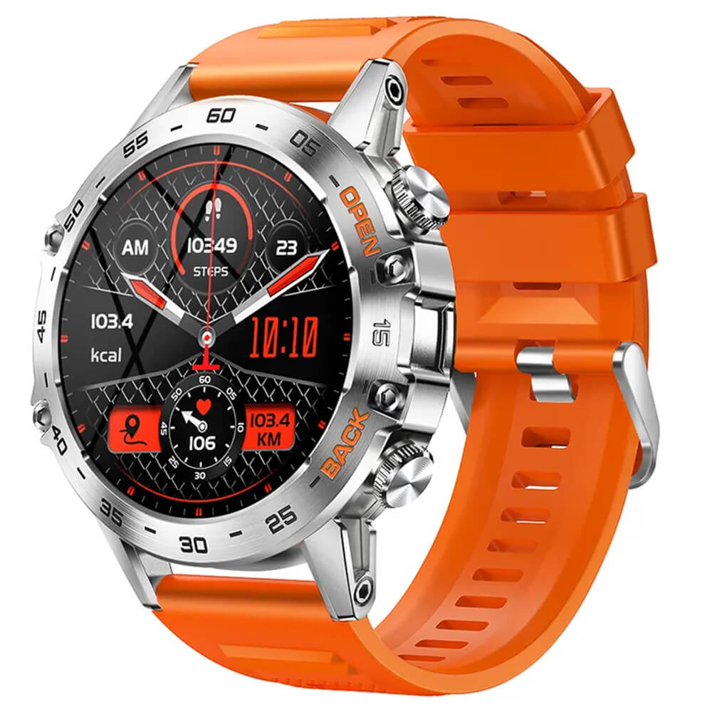 Smartwatch Microwear K80 Pro - Orange Γυναικεία  -> Γυναικεία Ρολόγια -> Ρολόγια Smartwatch
