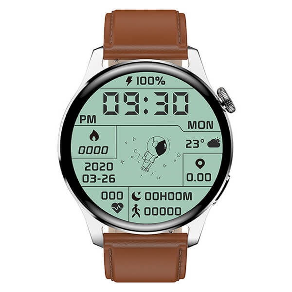 Bakeey I29 - Brown Leather Γυναικεία  -> Γυναικεία Ρολόγια -> Ρολόγια Smartwatch