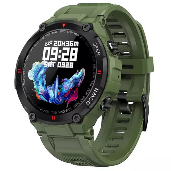 Smartwatch Bakeey K22 - Army Green Γυναικεία  -> Γυναικεία Ρολόγια -> Ρολόγια Smartwatch