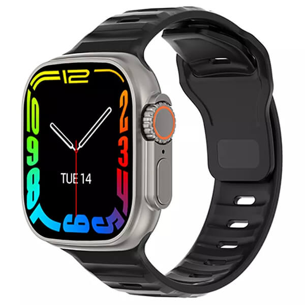 Smartwatch Microwear T800 Ultra - Black Γυναικεία  -> Γυναικεία Ρολόγια -> Ρολόγια Smartwatch