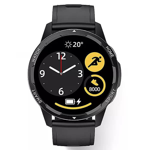 Smartwatch Microwear T5 Max - Black Silicone Γυναικεία  -> Γυναικεία Ρολόγια -> Ρολόγια Smartwatch