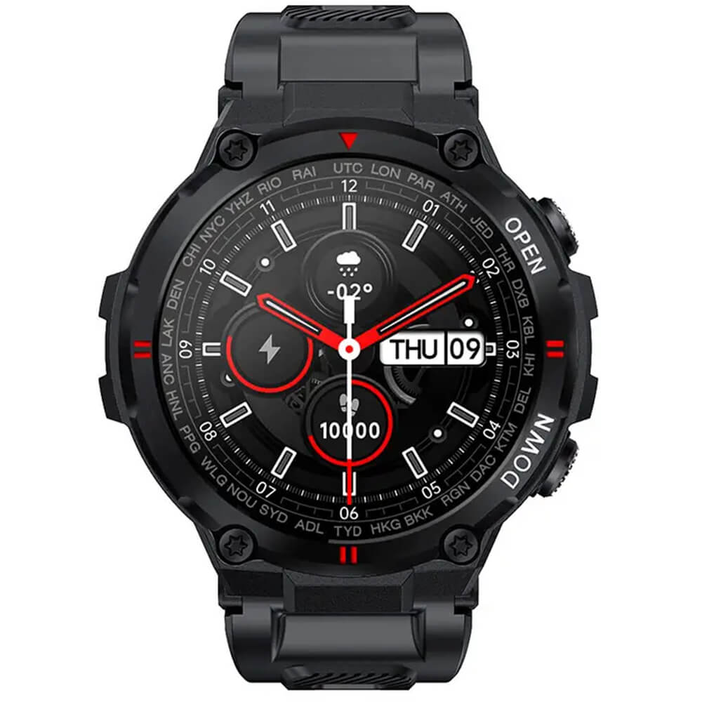Smartwatch Bakeey K22 - Black Γυναικεία  -> Γυναικεία Ρολόγια -> Ρολόγια Smartwatch