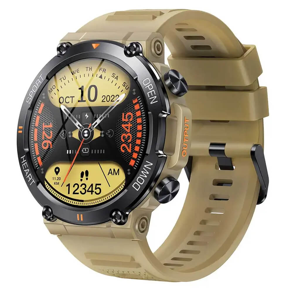 Smartwatch Bakeey K76 Pro - Khaki Γυναικεία  -> Γυναικεία Ρολόγια -> Ρολόγια Smartwatch