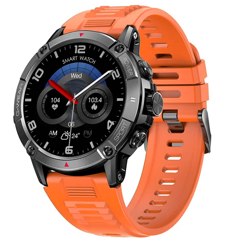 Smartwatch Microwear NX1 - Orange Γυναικεία  -> Γυναικεία Ρολόγια -> Ρολόγια Smartwatch