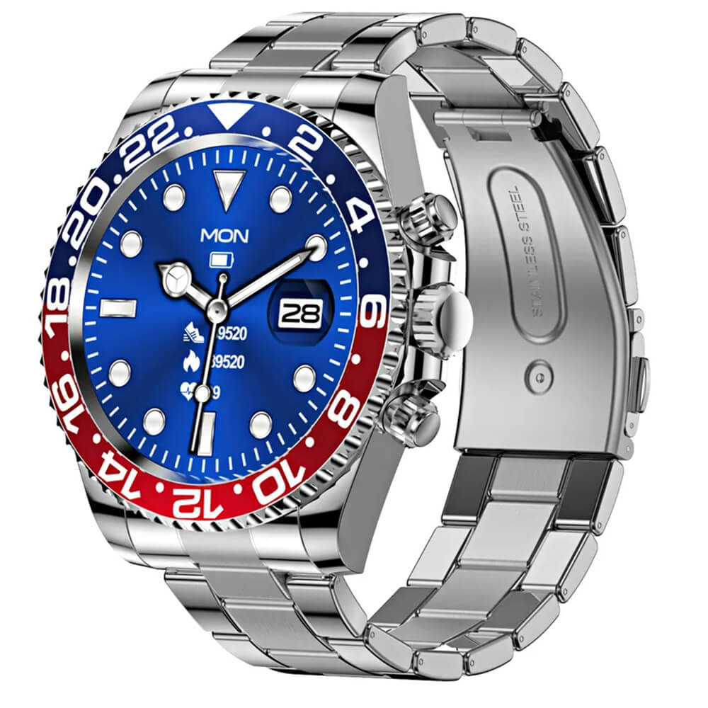 Smartwatch Microwear AW12 - Blue Red Γυναικεία  -> Γυναικεία Ρολόγια -> Ρολόγια Smartwatch