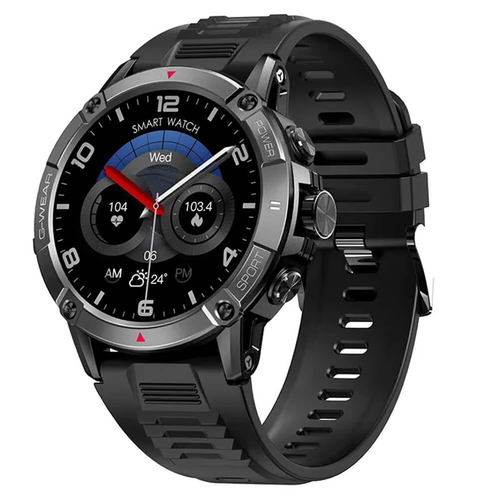 Smartwatch Microwear NX8 - Black Γυναικεία  -> Γυναικεία Ρολόγια -> Ρολόγια Smartwatch