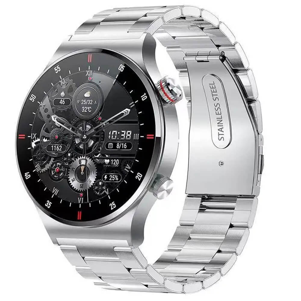 Smartwatch Microwear QW33 - Steel Silver Γυναικεία  -> Γυναικεία Ρολόγια -> Ρολόγια Smartwatch