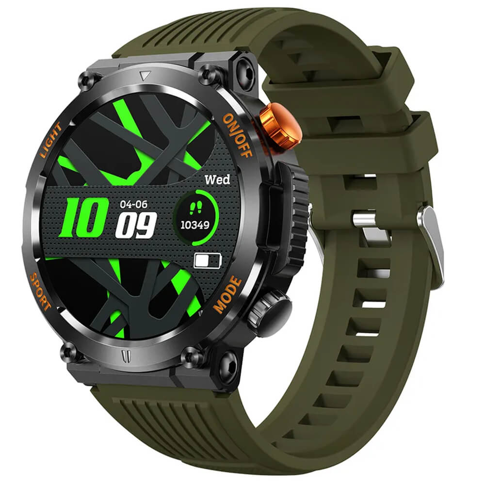 Smartwatch Microwear HT17 - Army Green Γυναικεία  -> Γυναικεία Ρολόγια -> Ρολόγια Smartwatch
