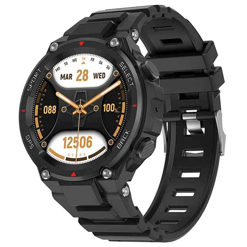 Smartwatch Microwear DT5 - Black Γυναικεία  -> Γυναικεία Ρολόγια -> Ρολόγια Smartwatch