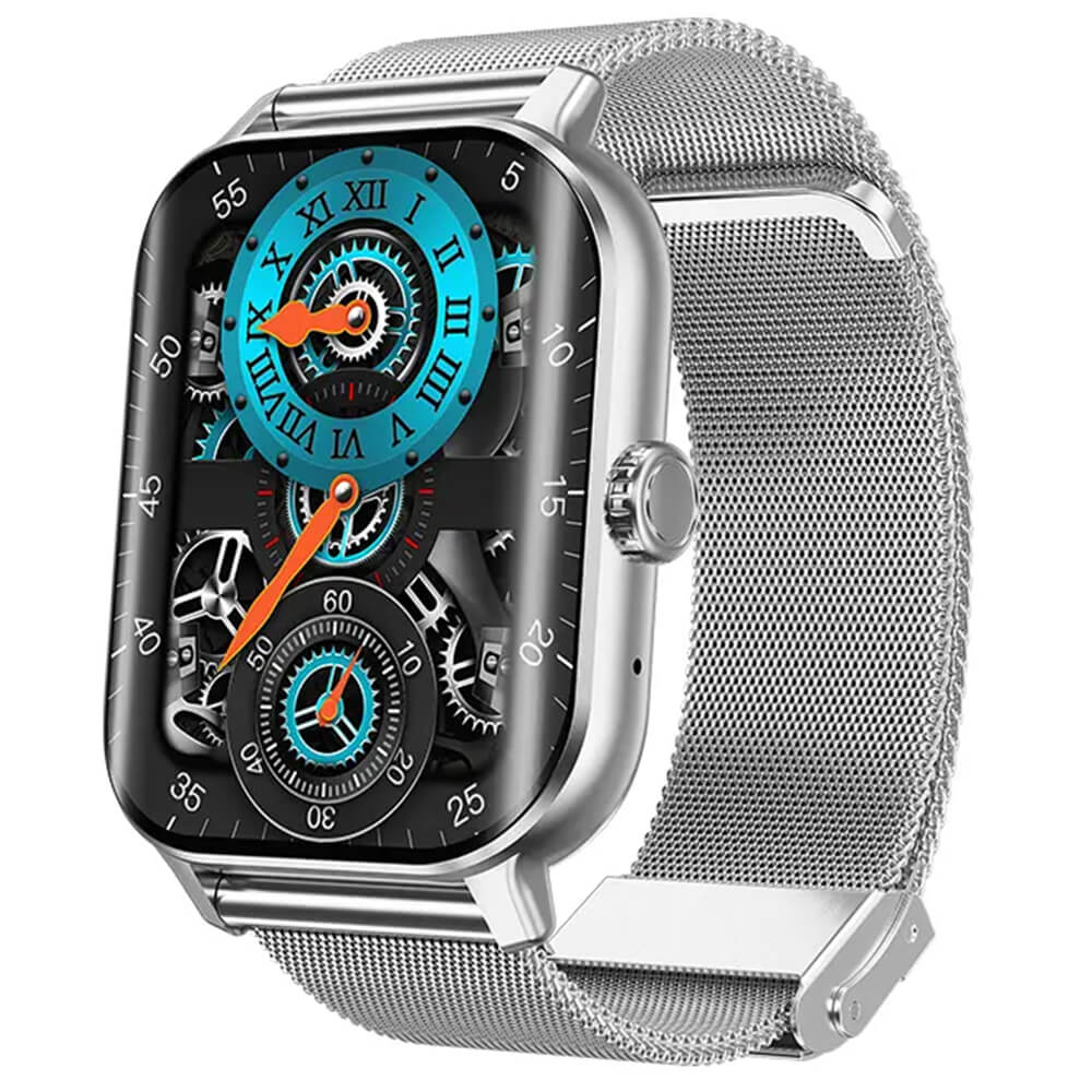 Smartwatch Microwear F12 - Steel Silver Γυναικεία  -> Γυναικεία Ρολόγια -> Ρολόγια Smartwatch