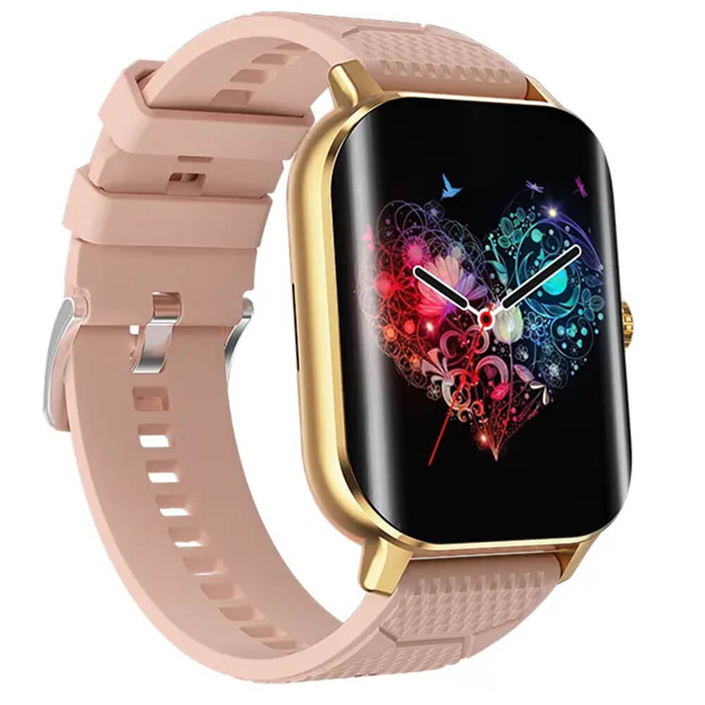 Smartwatch Microwear F12 - Pink Γυναικεία  -> Γυναικεία Ρολόγια -> Ρολόγια Smartwatch