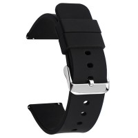 Σιλικόνης 22mm - Black +7.90€