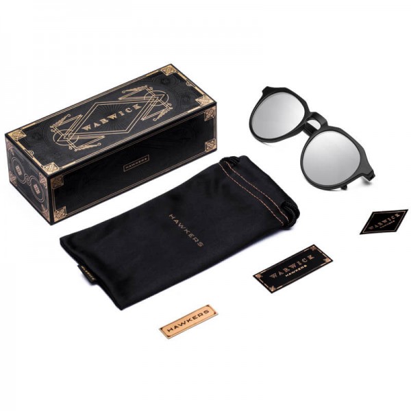 HAWKERS Carbon Black - Chrome Warwick / Polarized