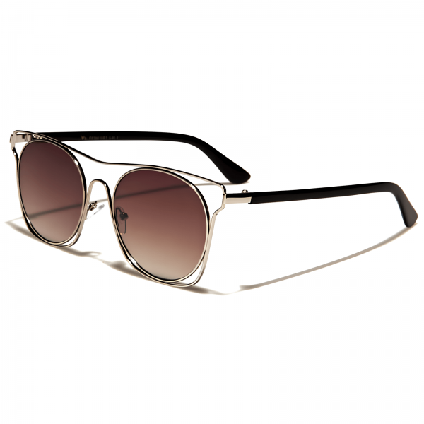 VG Round Transpaent Black- Brown 