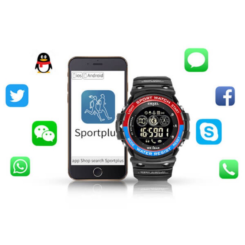 Smael bluetooth watch top