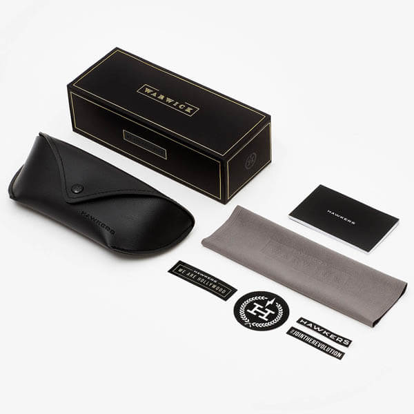 HAWKERS  Carbon  Black Chrome One - Polarized