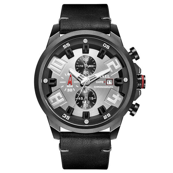 SMAEL 9080 Sports Watch Military Dual Display - Black