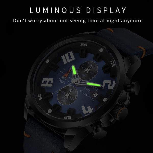 SMAEL 9080 Sports Watch Military Dual Display - Brown