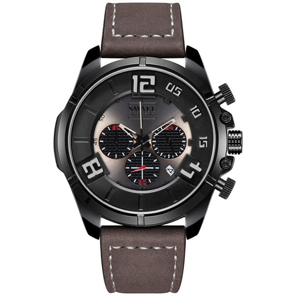 SMAEL 9075 Sports Watch Military Dual Display - Camel
