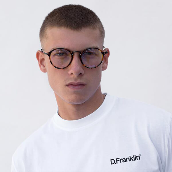 D.Franklin Roller Shiny Carey Blue Block