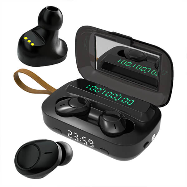Bluetooth ακουστικά ZTX M13 Black - Powerbank 2000mAh