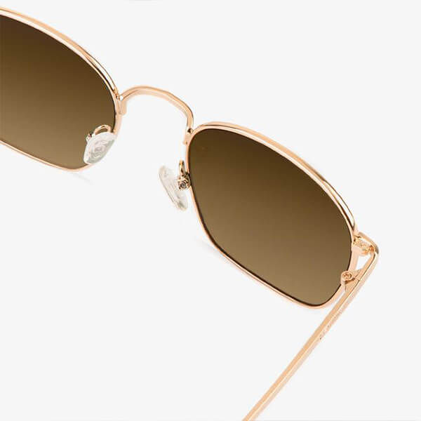 D.Franklin Classic Square Rose Gold Grad Brown DFKSUN0446 D.Franklin Classic Square Rose Gold Grad Brown DFKSUN0446