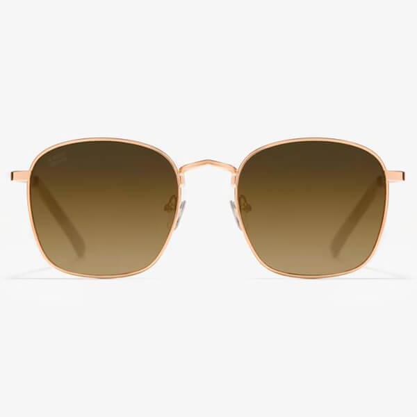 D.Franklin Classic Square Rose Gold Grad Brown DFKSUN0446
