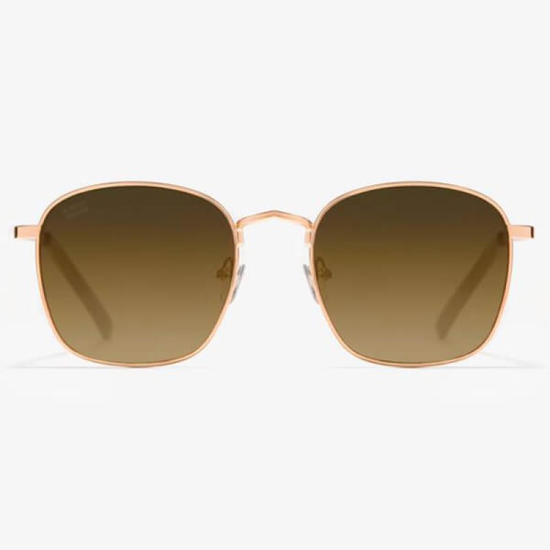 D.Franklin Classic Square Rose Gold Grad Brown DFKSUN0446