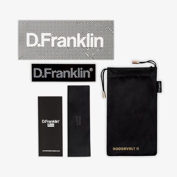 D.Franklin Classic Square Gunmetal  DFKSUN0444