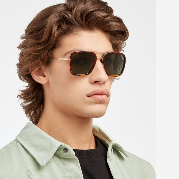 HAWKERS  Ibiza Gold Green Polarized