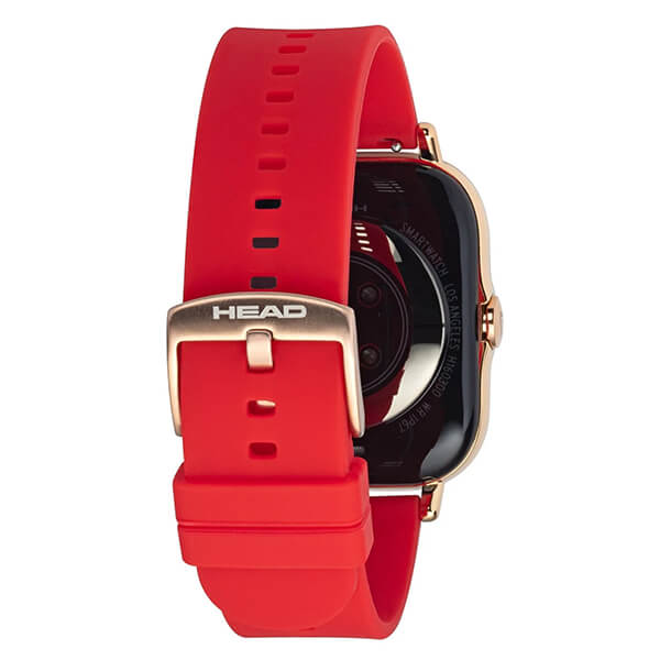 Head Smartwatch Los Angeles Red Silicone