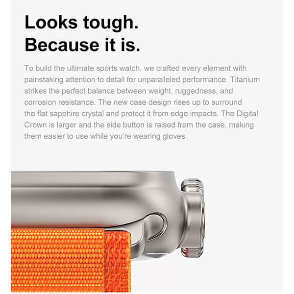 Smartwatch Microwear T800 Ultra - Orange