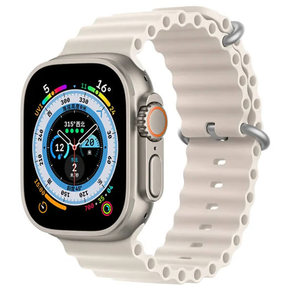 Smartwatch Microwear T800 Ultra - Beige