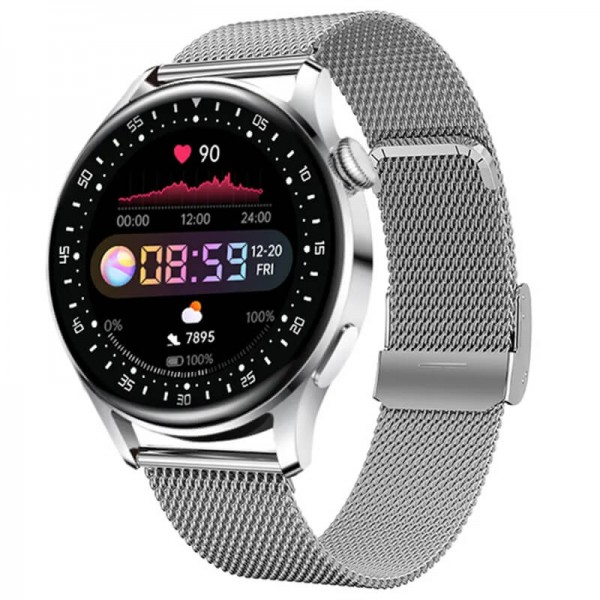 Smartwatch Bakeey  D3 Pro - Silver Steel
