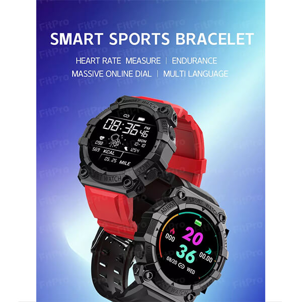 Smartwatch Bakeey FD68S - Pink