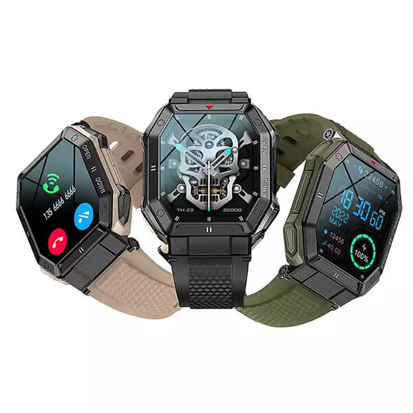 Smartwatch Bakeey  K55 - Army Green