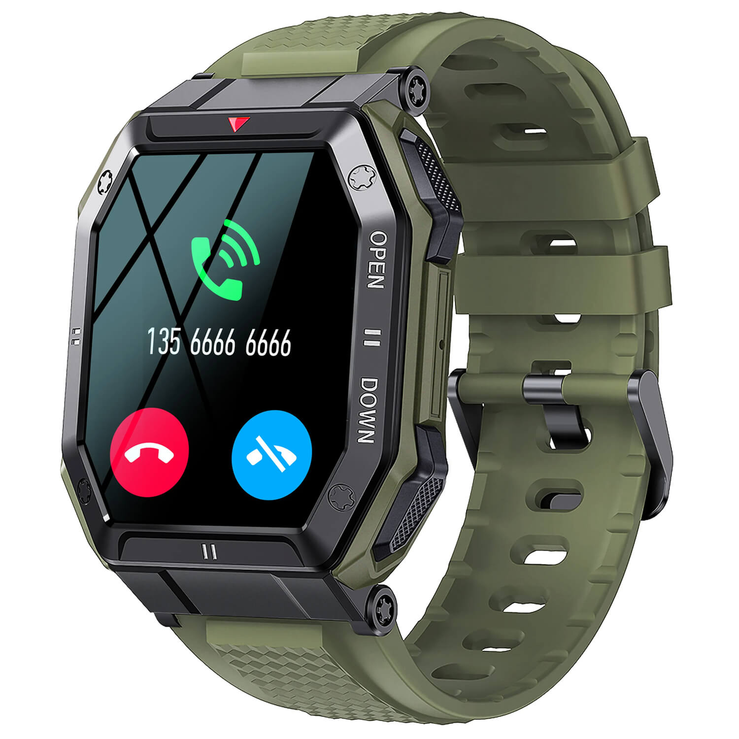 Smartwatch Bakeey  K55 - Army Green