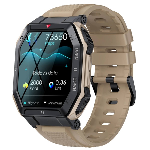 Smartwatch Bakeey  K55 - Khaki 