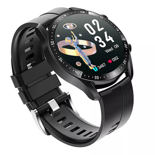 Smartwatch Microwear C300 46mm  - White Silicone