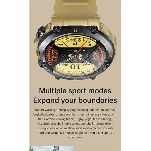 Smartwatch Bakeey  K76 Pro - Khaki