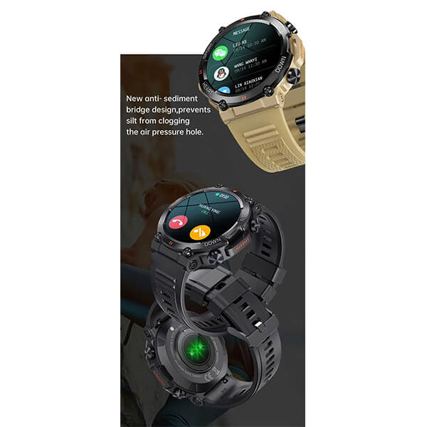 Smartwatch Bakeey  K76 Pro - Khaki