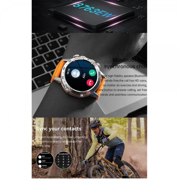 Smartwatch Microwear K80 Pro - Black