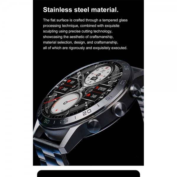 Smartwatch Microwear DT70 Pro  - Silver  Steel