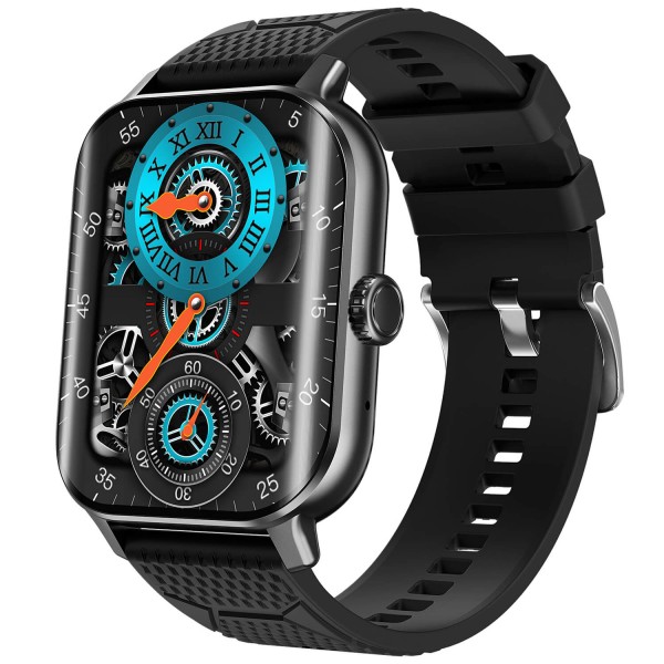 Smartwatch Microwear F12  - Black Silicone