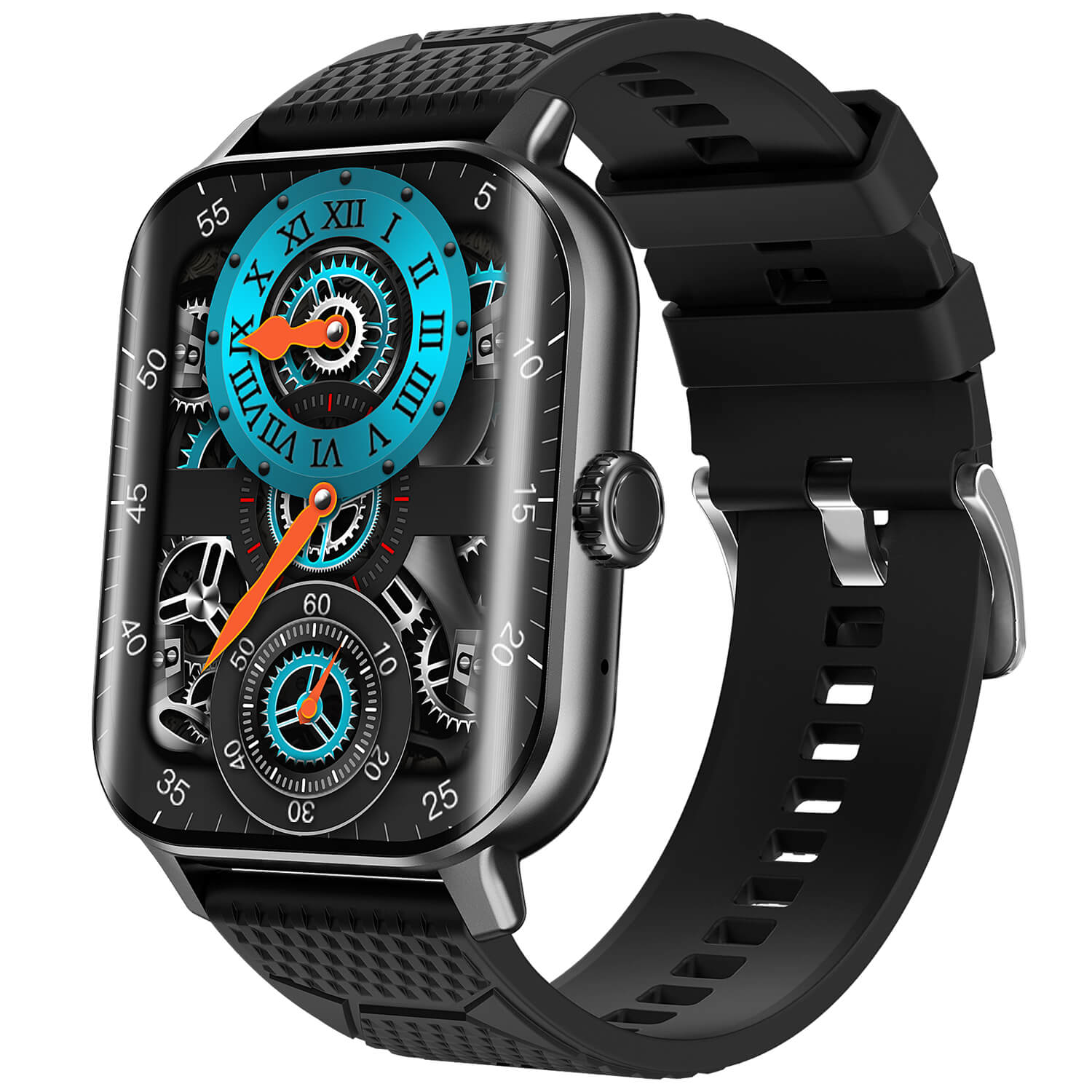 Smartwatch Microwear F12  - Black Silicone