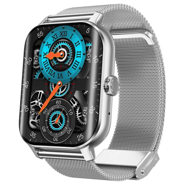 Smartwatch Microwear F12 - Steel Silver